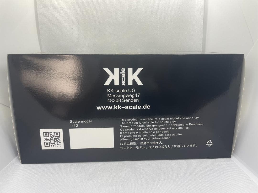 305-048 KK 1/12 ミニ クーパー RHD ブルー×ホワイト