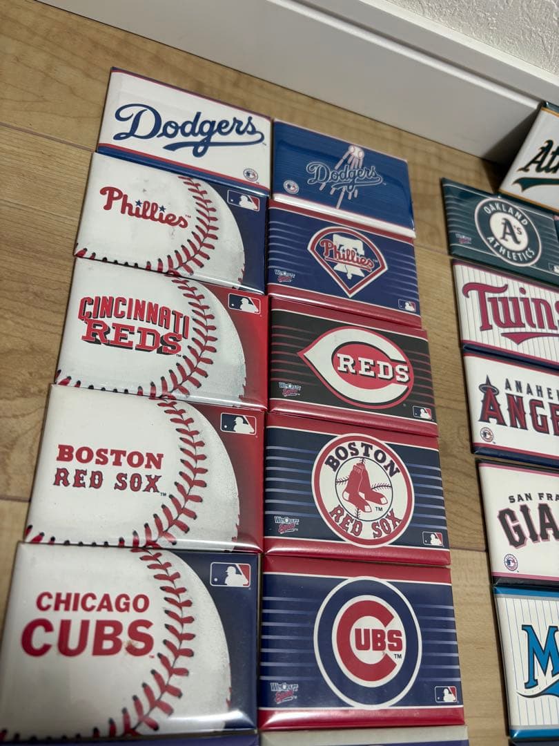 MLB メタルマグネット59枚セット