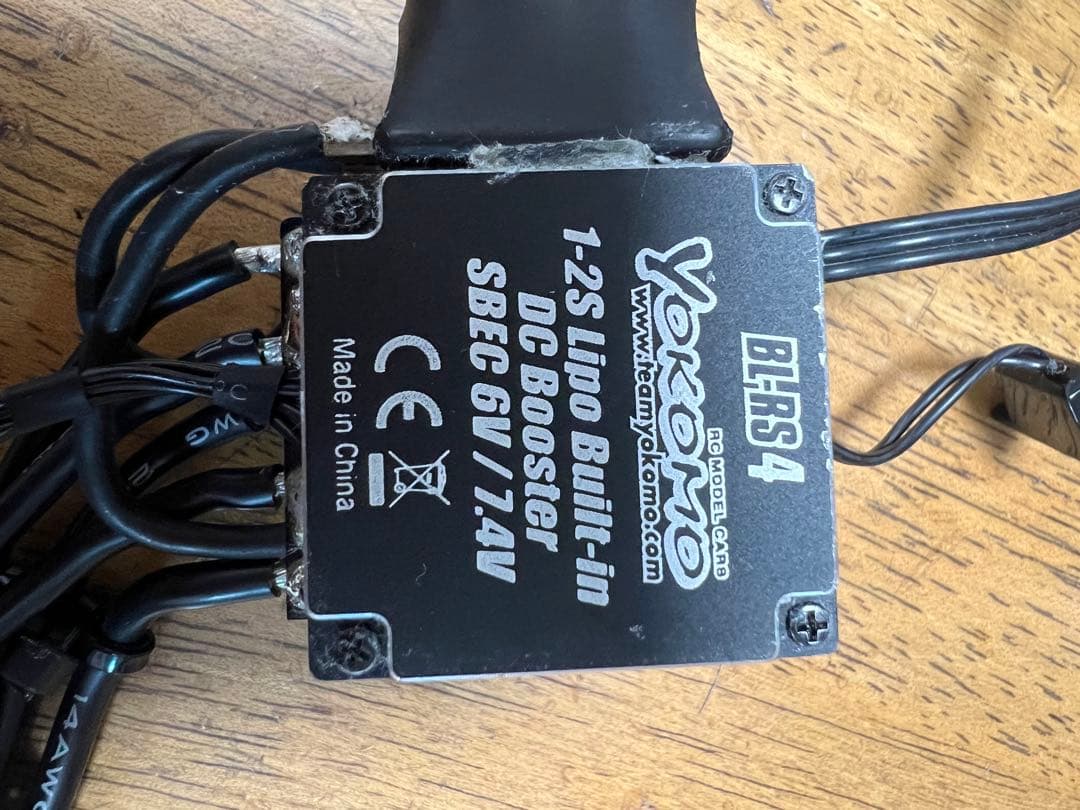 Yokomo ヨコモ　BL-RS4 ドリフト　ESC アンプ　RDX RD