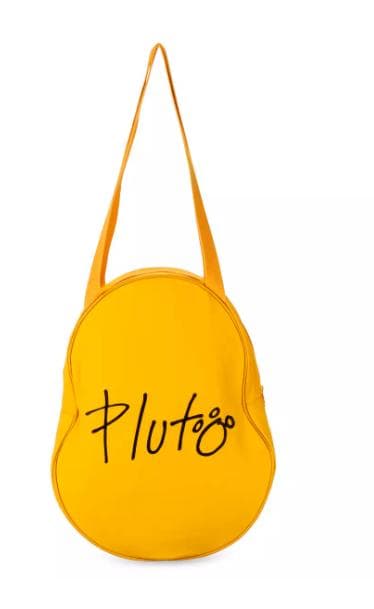 【日本未発売】Disney プルート ビッグフェイス キャンバス トートバッグ