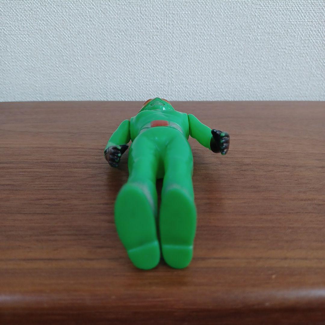 無版権　パチもの　サンダーマスク ソフビフィギュア