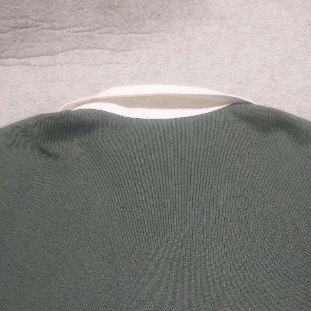 Canterbury カンタベリー ラガーシャツ ロゴ刺繍 XL　長袖