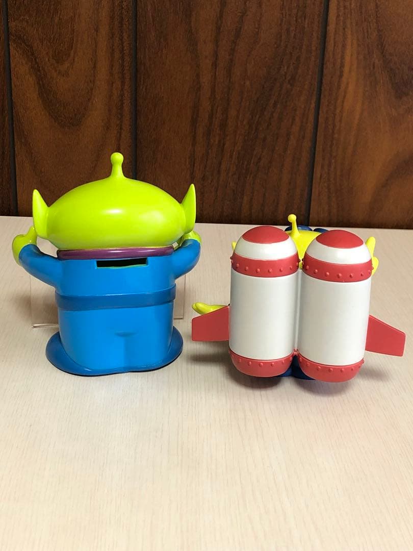 トイストーリー ビッグフィギュア プレミアムフィギュア 貯金箱 リトルグリーメン