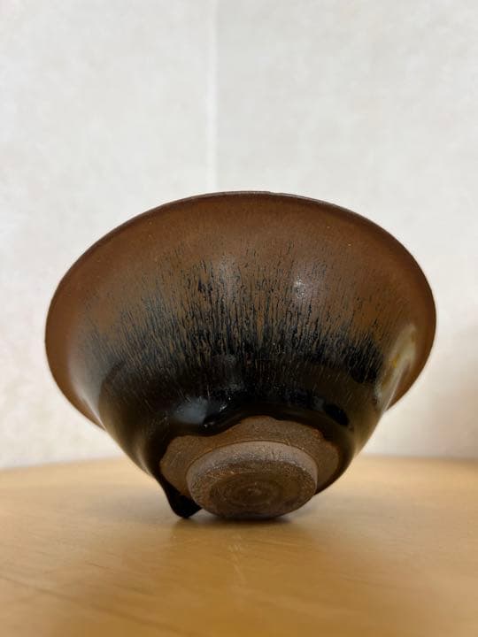 中国宋元建窯碗　御茶碗唐物　時代物　古美術品骨董アンティーク江戸コレクション青磁