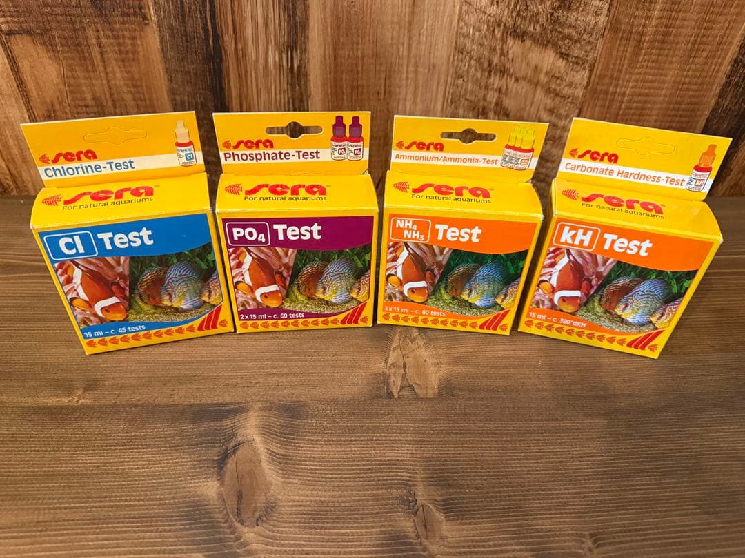レッドシー　水質管理テストキットと添加剤セット