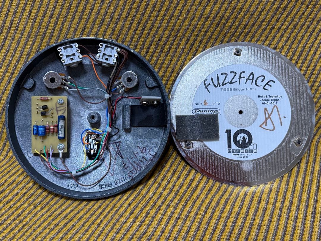 10台限定Fuzz Face Jeorge Tripps 池部プレミアム10周年