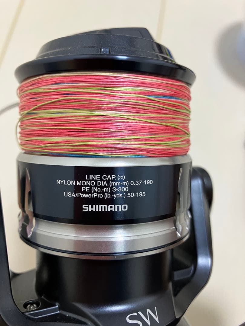 【美品】シマノ 20ストラディック SW6000PG+替スプール付き