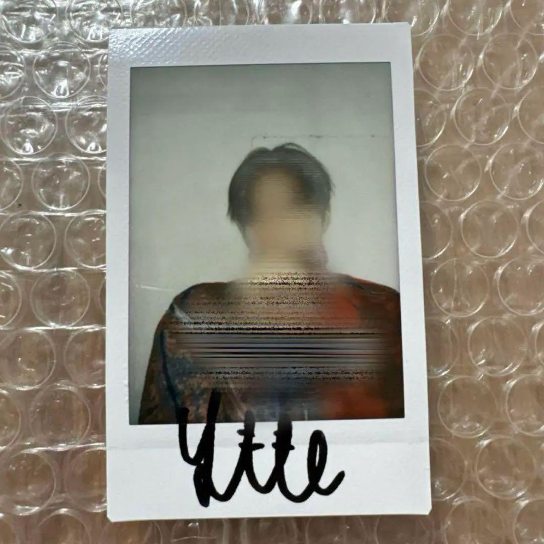 NEXZ ユウ　直筆サイン　ポラロイド　チェキ　当選　ride the vibe