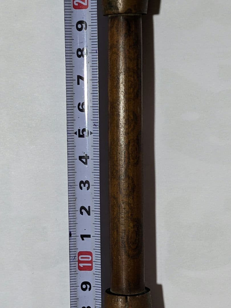 ♦明治時代 時代物 喧嘩煙管 蝙蝠 七福神 布袋図 片切彫り骨董品 喫煙具