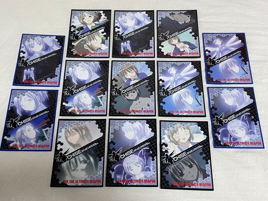 【希少】最終兵器彼女 トレカ フルコンプ＆PR02とバリエーションカード31種