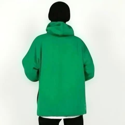 【新品未使用】ルースイソンブラ ドミンゴ パーカー L 緑 スウェット