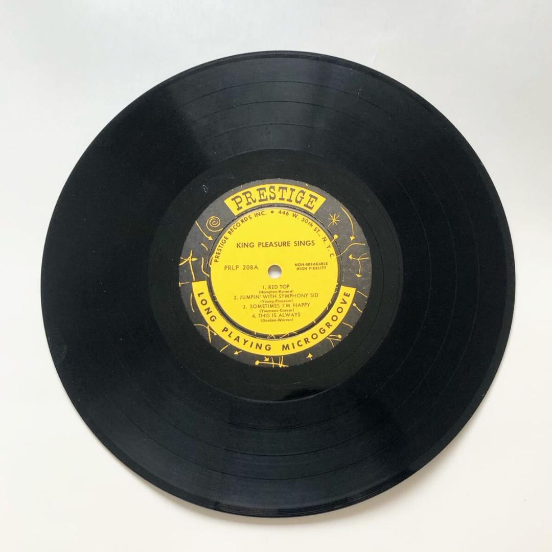 #3682【希少名盤】King Pleasure Sings ジャズ 10インチ