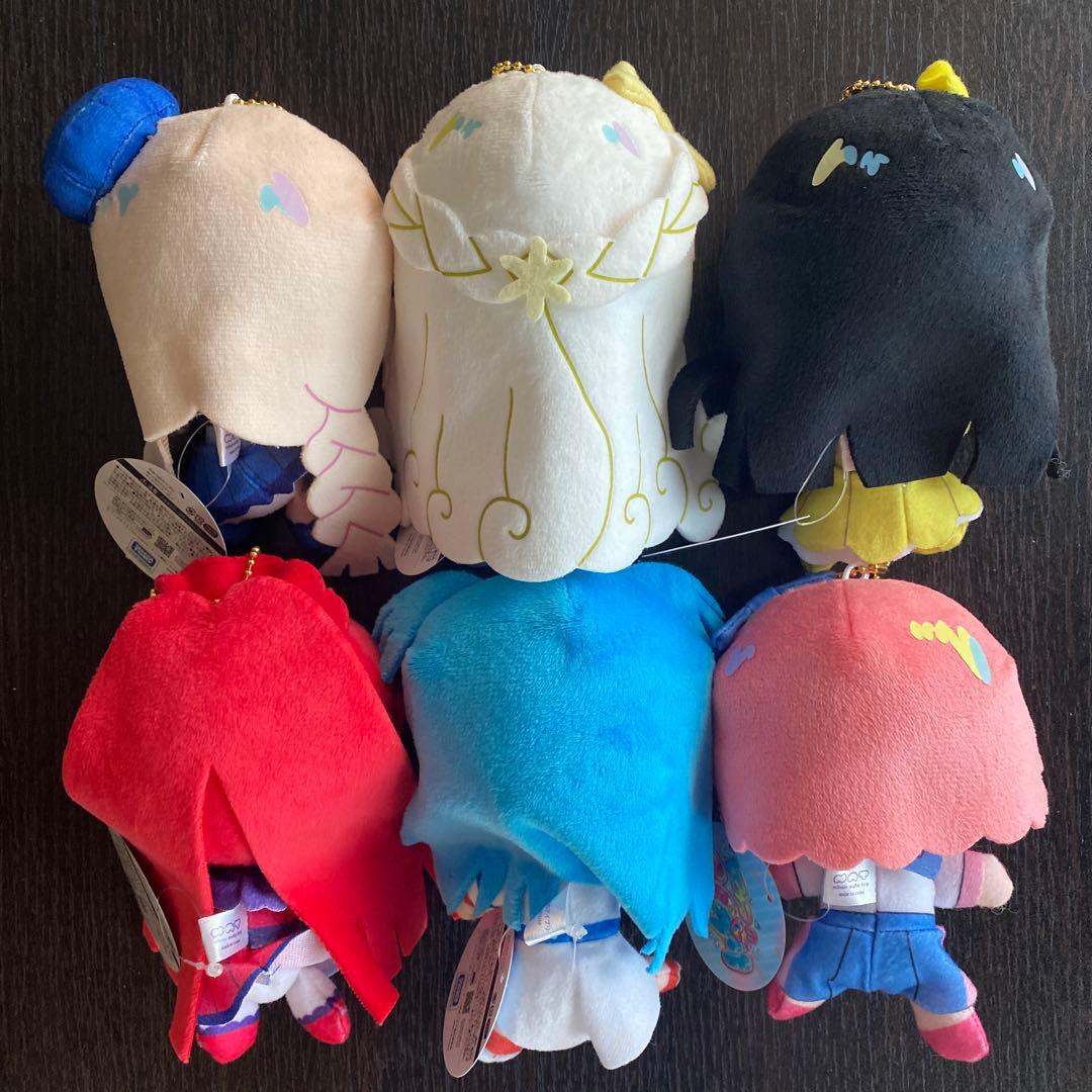 ひみつのアイプリ　ぬいぐるみマスコット　6個セット