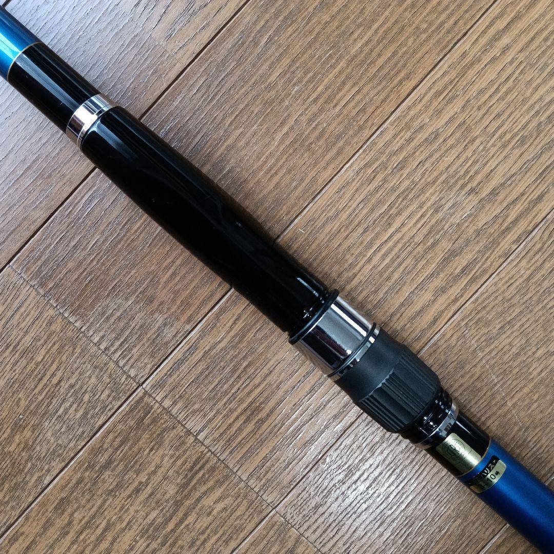 がまかつ　海上釣り堀ロッド　リアルスペック　H400　超美品　カセ　イカダ　磯竿