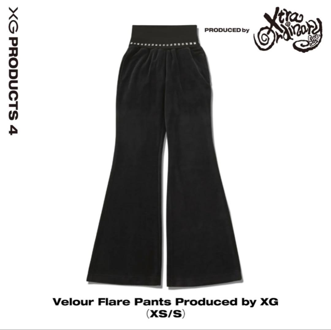 XG Velour Flare Pants 【XSサイズ】