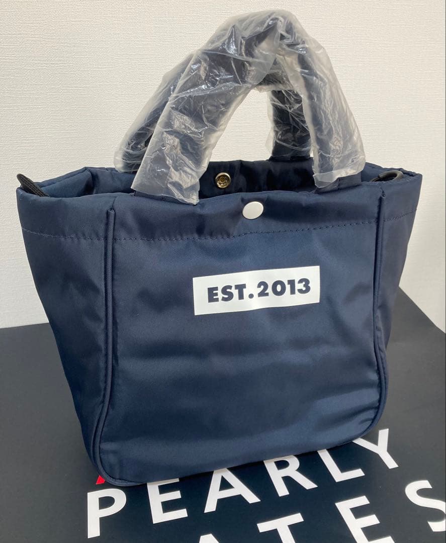 新品 パーリーゲイツ ジャックバニー カートバッグ 紺 男女兼用モデル