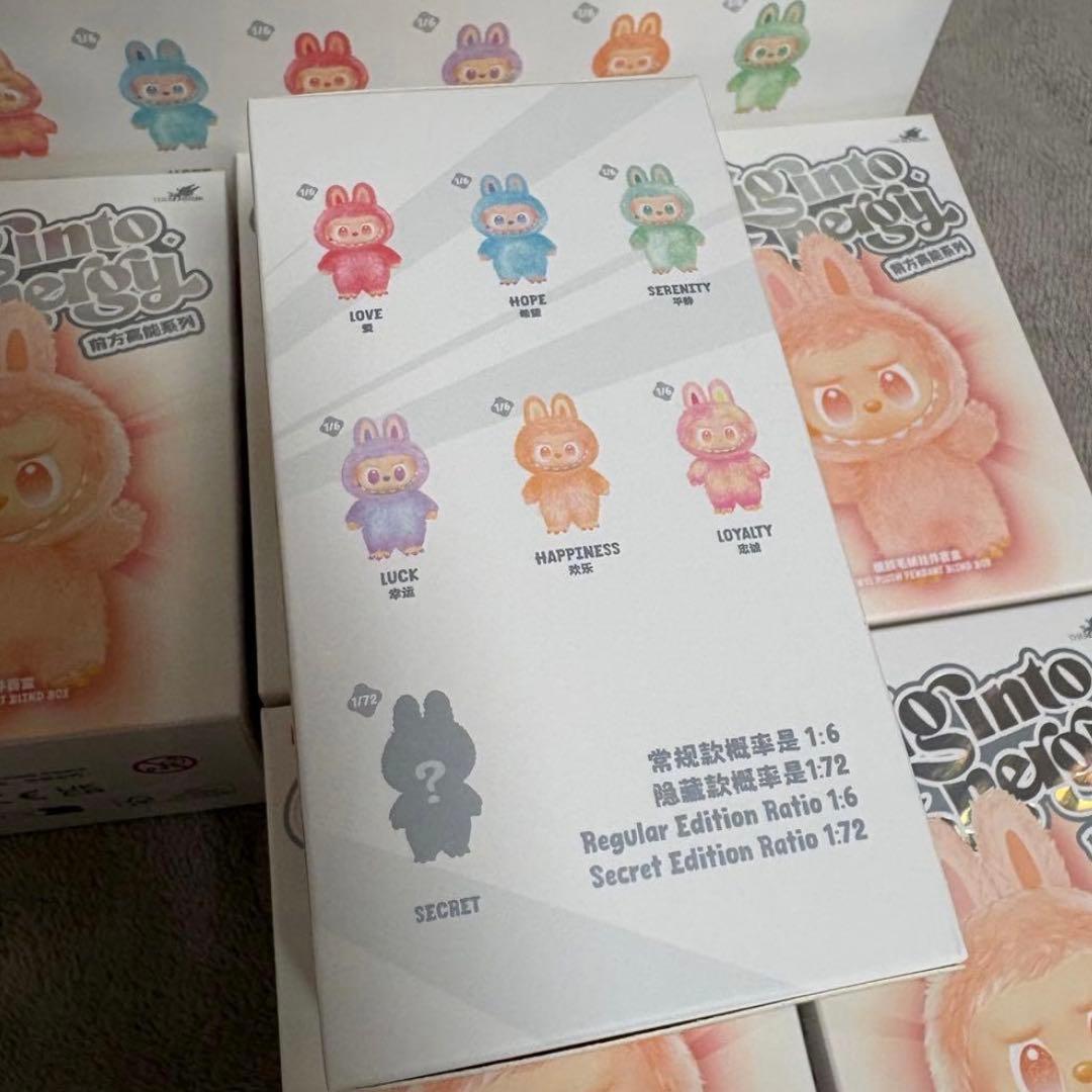 【正規品・完全未開封】Labubu Big into Energy 4個