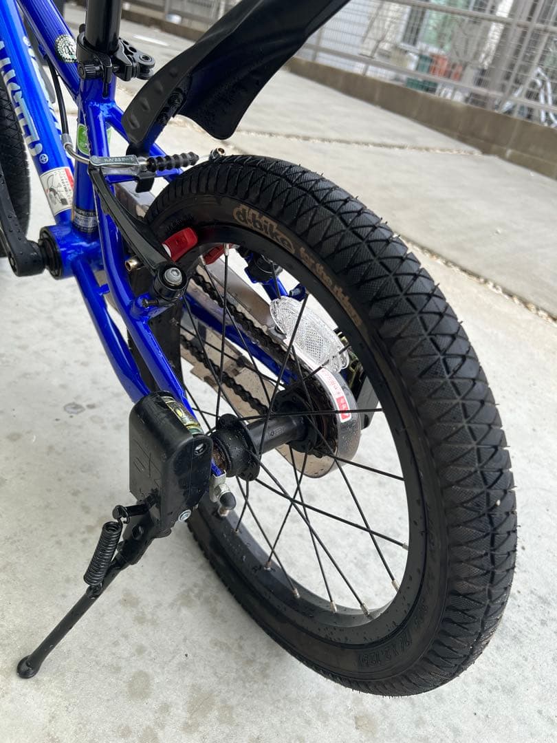自転車　16インチ　d-bike MASTER＋　ブルー