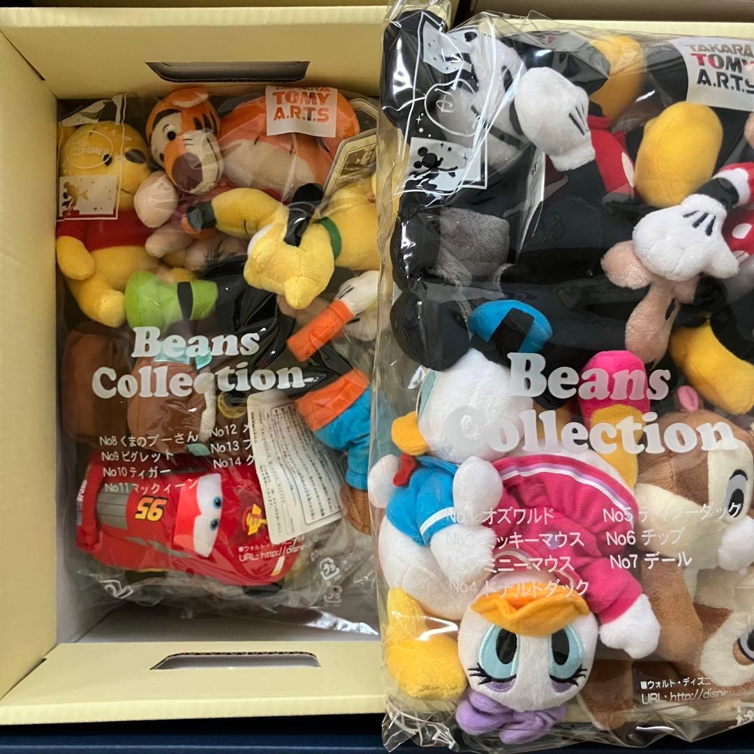 限定品　新品未開封　ディズニー　ビーンズコレクション　コンプリートボックス