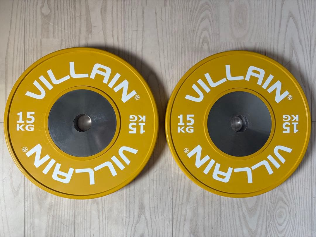 【引取限定】VILLAIN コンペティションバンパープレート 210kgセット