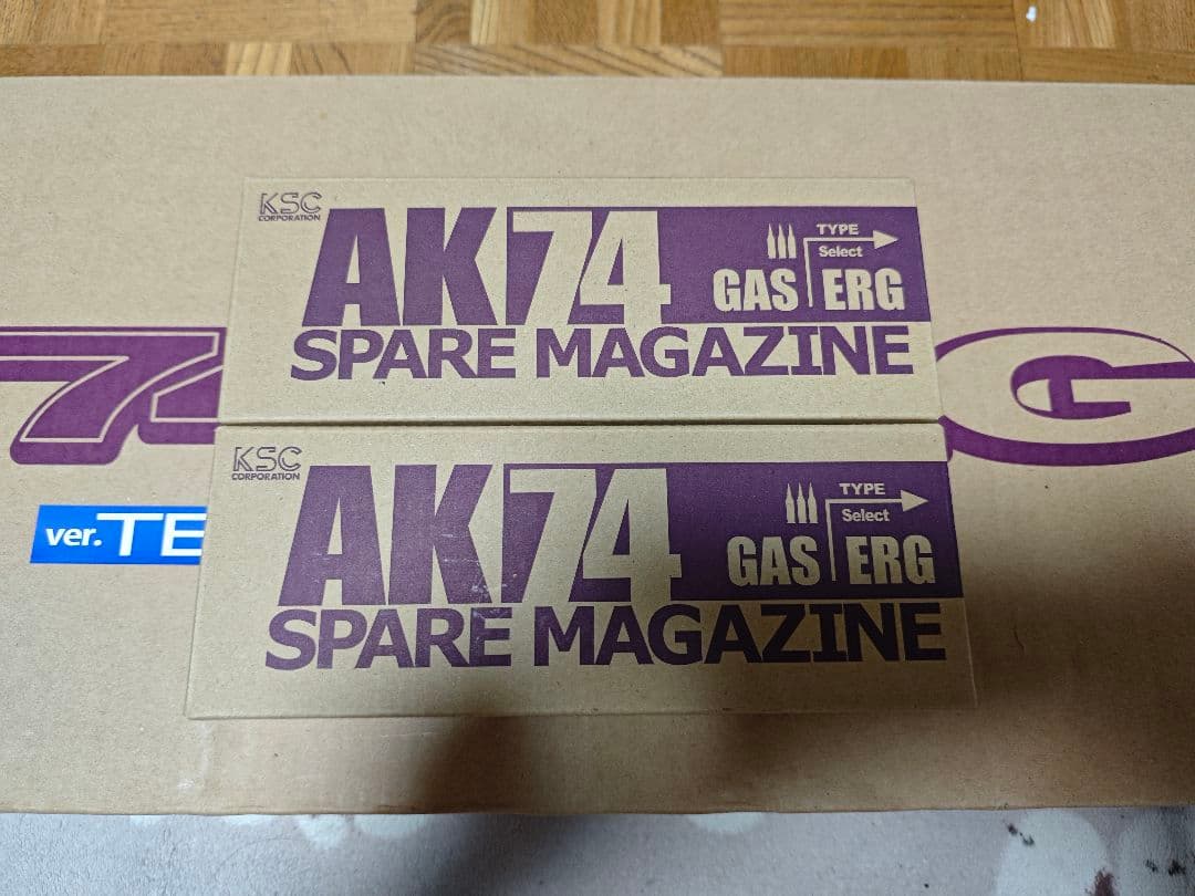 KSC AK74M ERG 電動リコイルガン 美品 60発予備マガジン2つ付き
