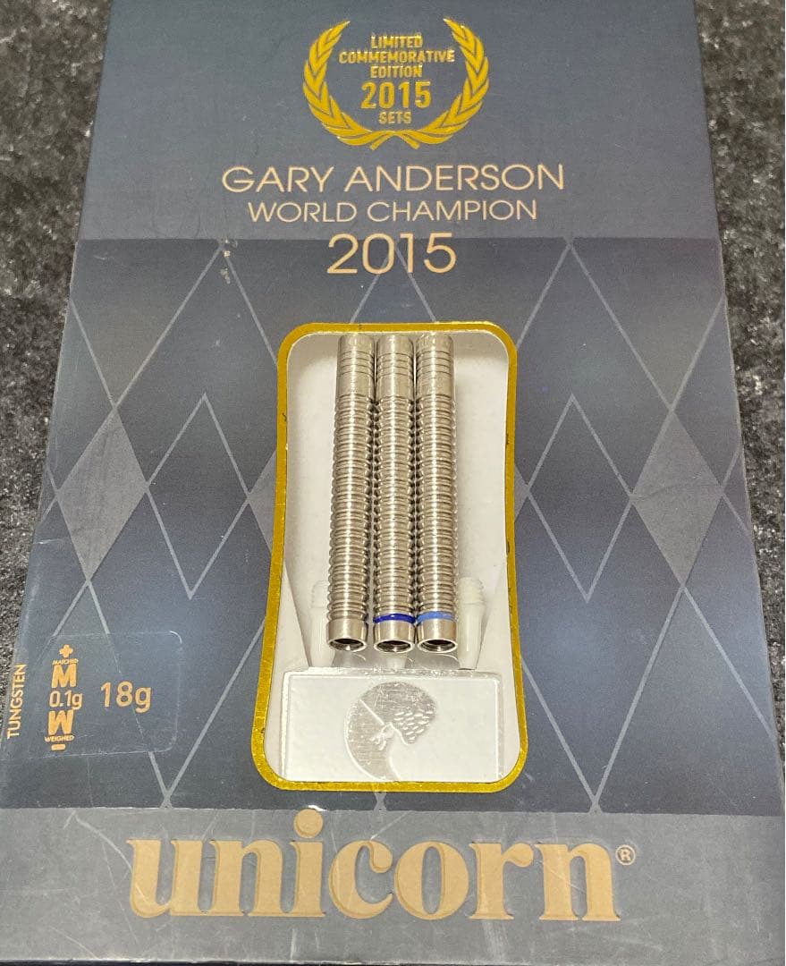 unicorn ギャリーアンダーソン　2015ワールドチャンピオン限定モデル