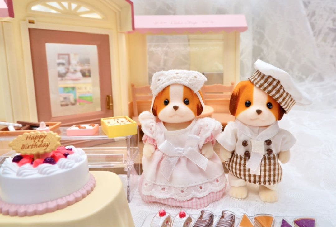 【＊SOR＊】シルバニアファミリー⭐️森のおしゃれなケーキ屋さん⭐️