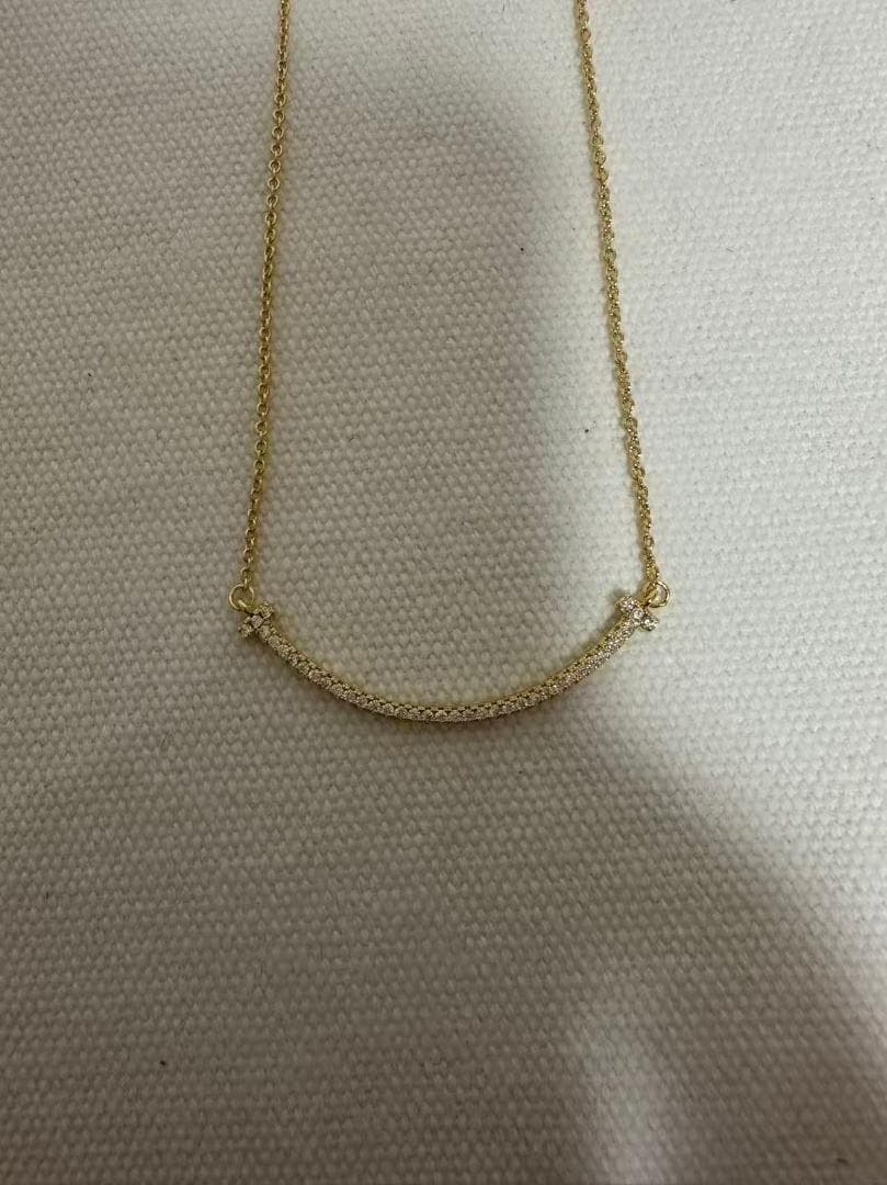 極美品 Tiffany & Co. ゴールドネックレス