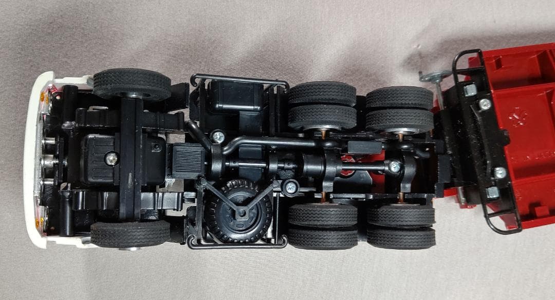 ダイヤペット ミニカー 三菱ふそうトレーラー 1/35　箱付き