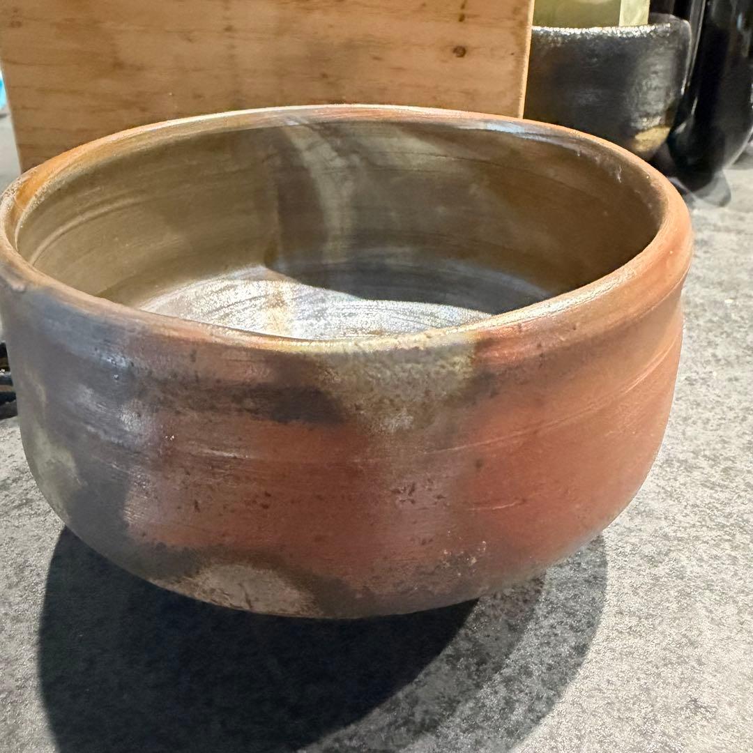備前焼 松園抹茶碗 茶道具