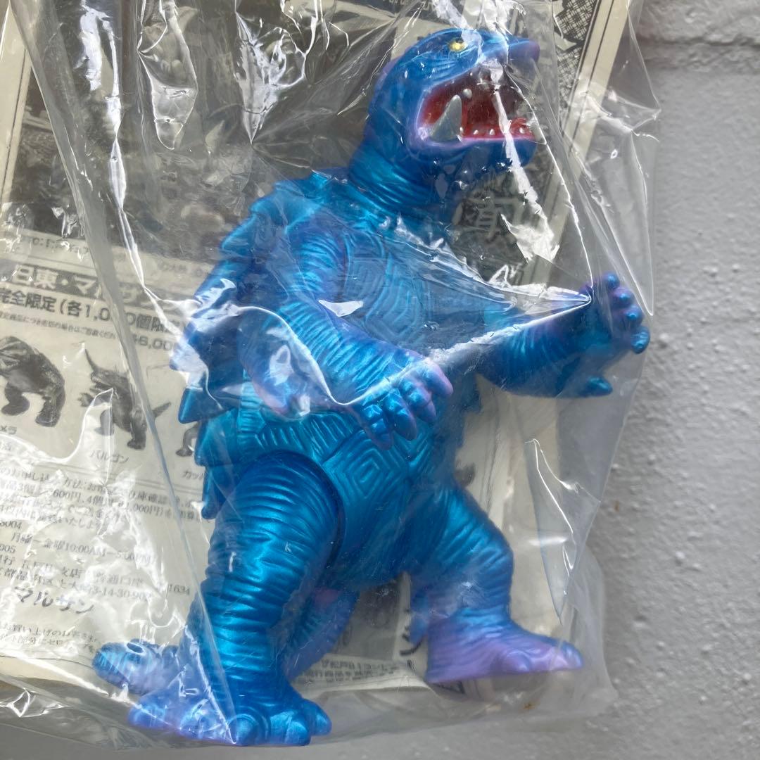 未開封品　ガメラ怪獣　ガメラ　マルサン 電撃怪獣大作戦 ソフビ