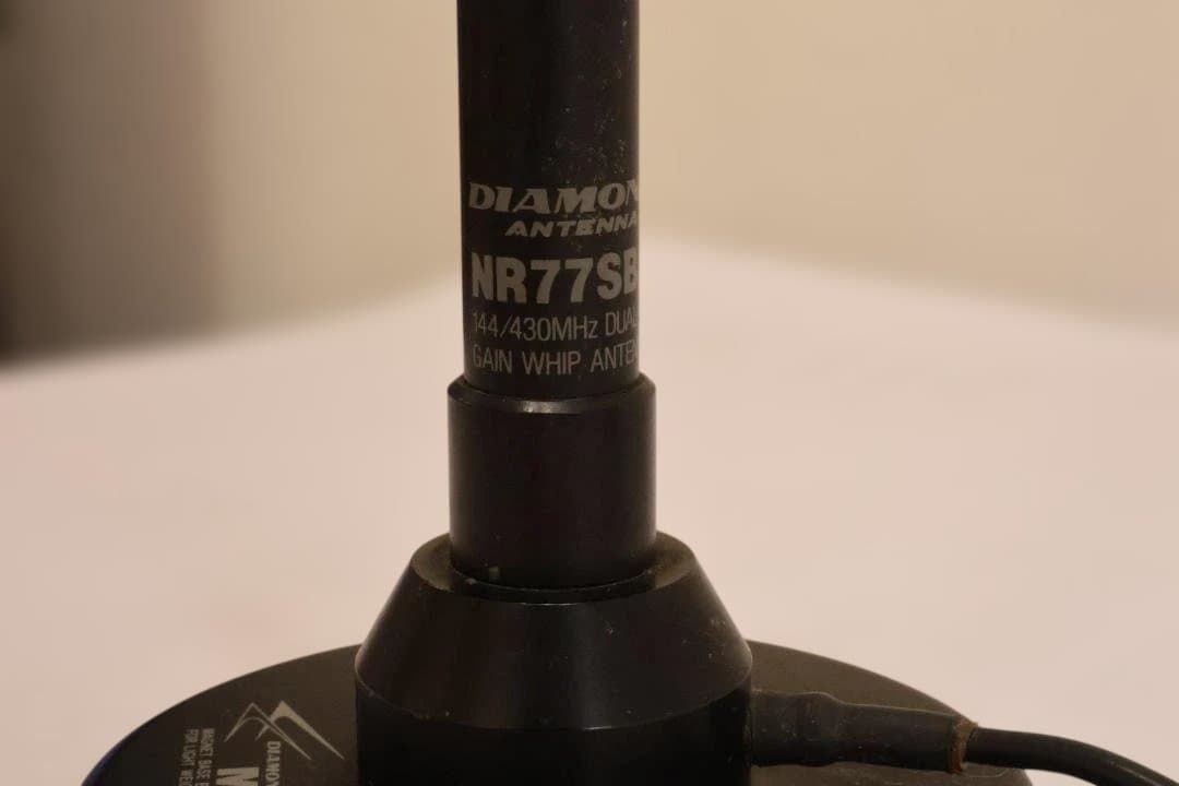KENWOOD TH-K48　ダイヤモンドアンテナNR77SBとMR2 3ｍ