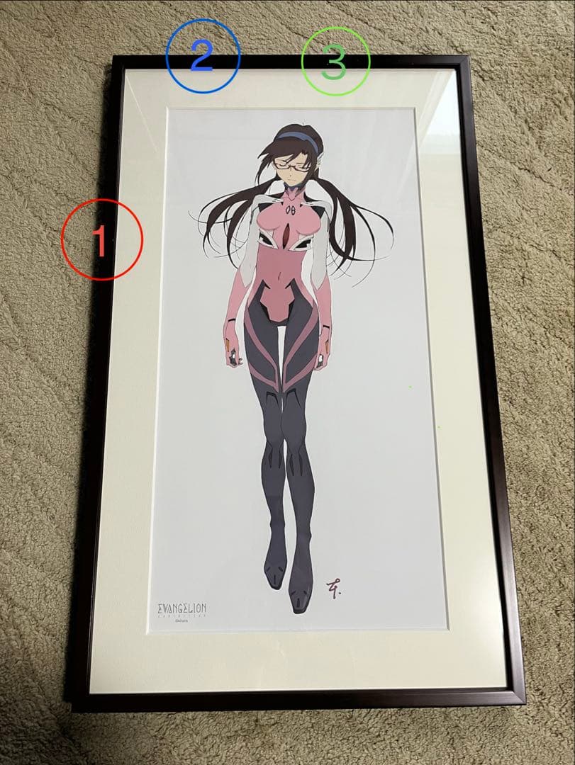 り*ー様 エヴァ展限定複製原画/マリ