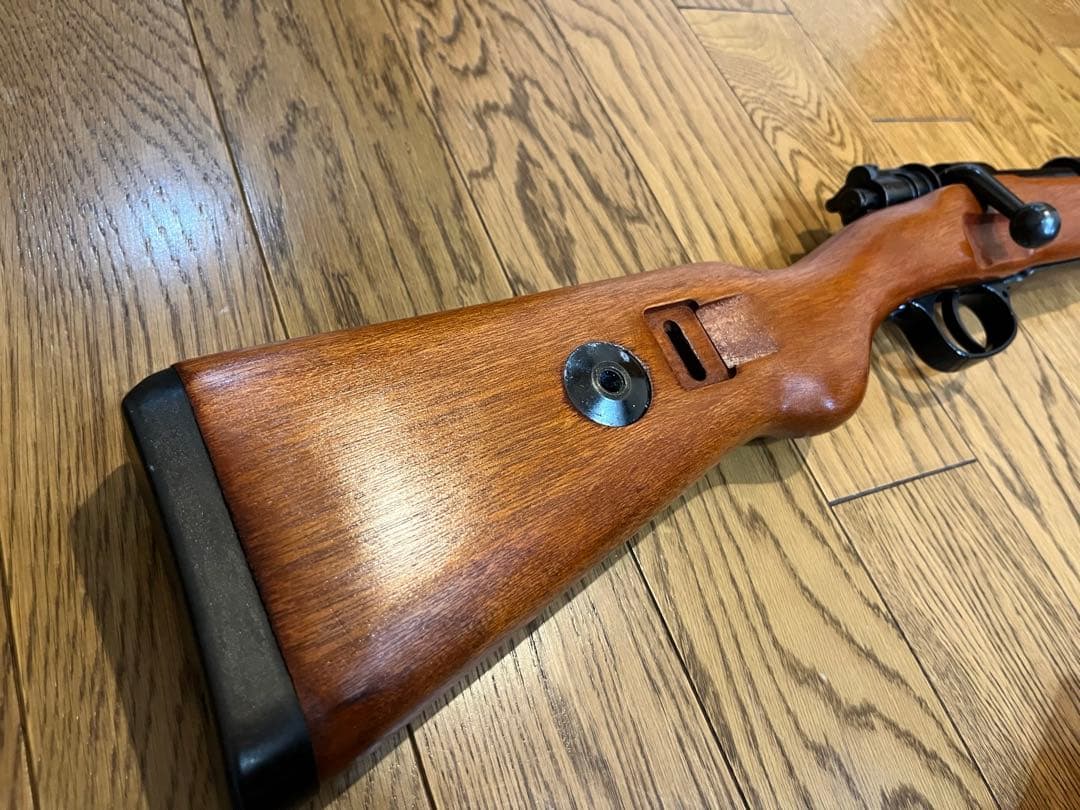 美品 マルシン工業 モーゼル Kar98K 排莢式 リアルウッド(エアコキ)