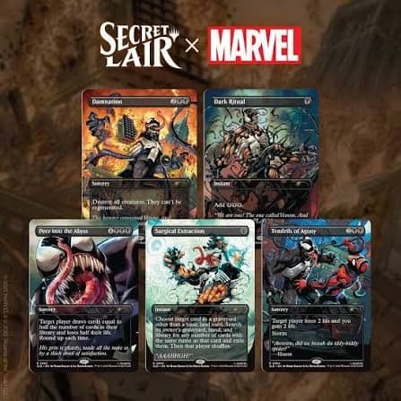 マジック：ザ・ギャザリング Secret Lair Venom Unleashed(Colors) Foil