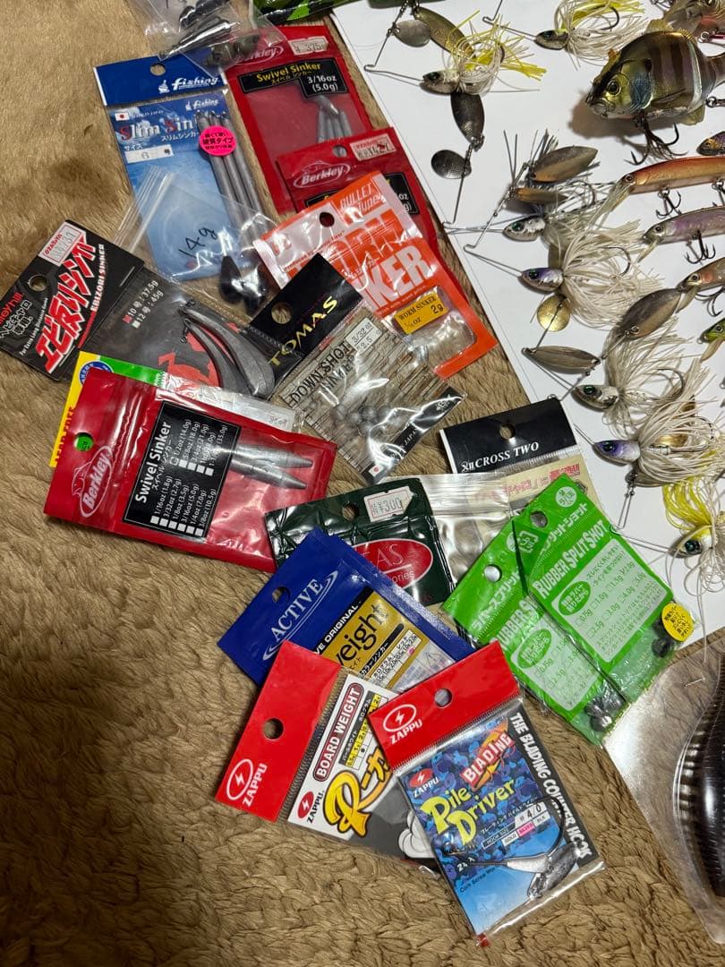 バス釣り　引退セット