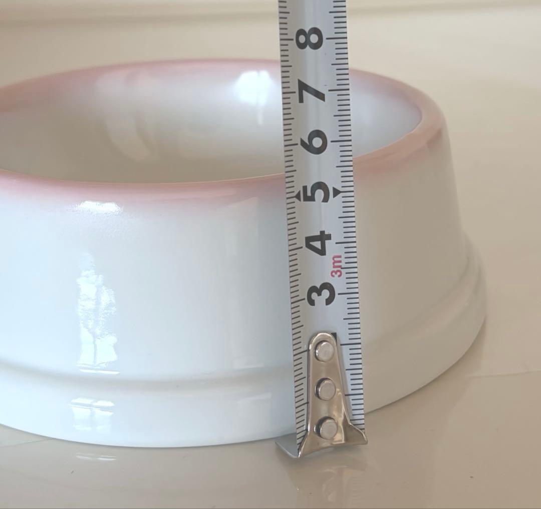 ダイアナローズペット食器1個陶器
