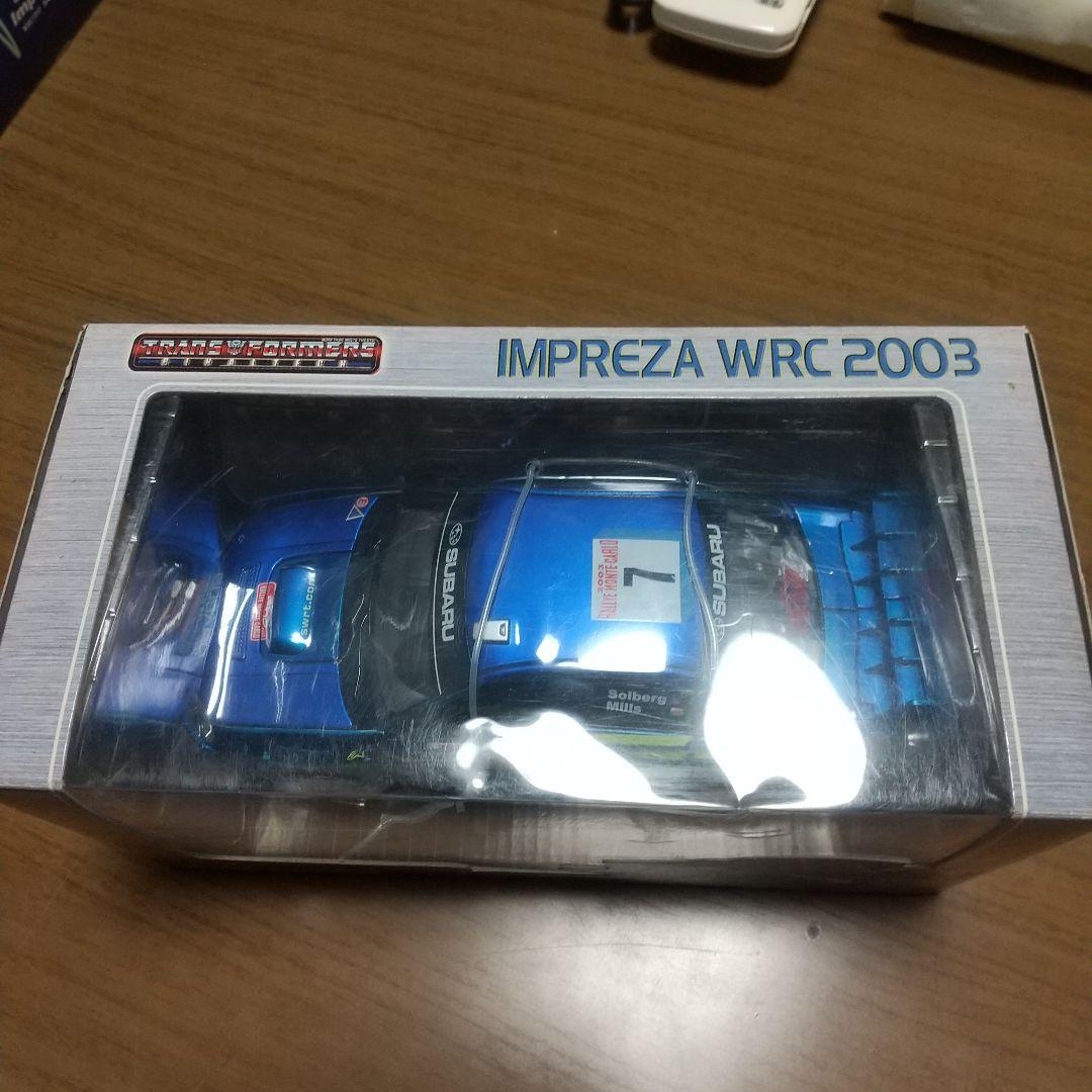 トランスフォーマー　スモークスクリーン スバルインプレッサWRC2003