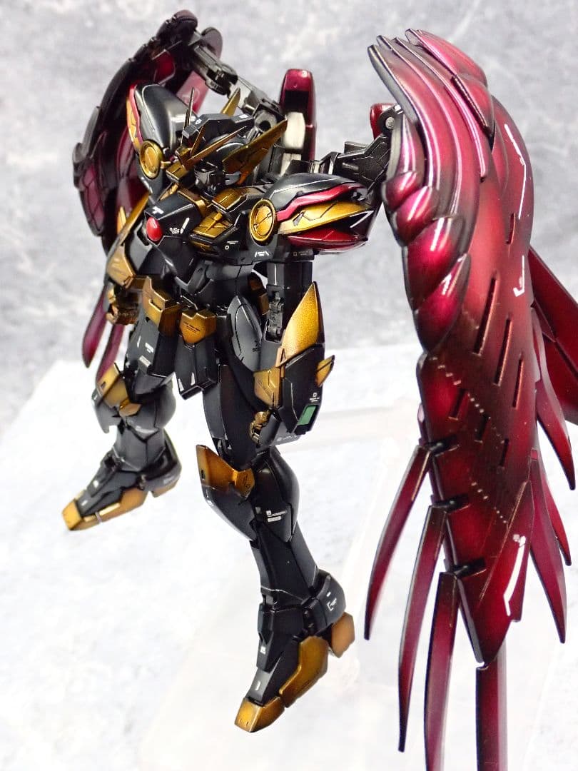 RG ウイングガンダムゼロリベリオン 全塗装 ガンプラ 塗装済み 完成品