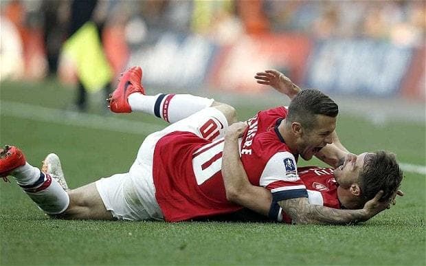 【送料無料】 Arsenal FA cup 2014 記念フレーム