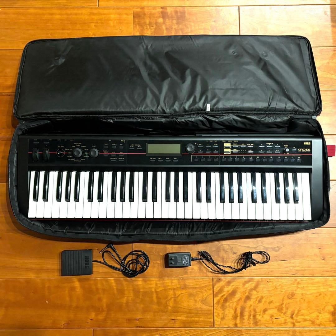 KORG KROSS 61鍵 専用ケース付