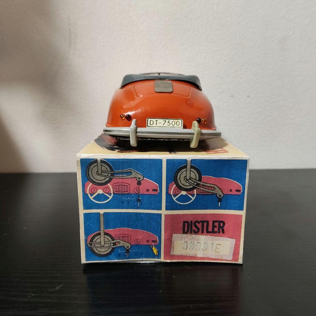 DISTLER　ディストラ　ポルシェ365　ドイツ製　　全長25cm　赤色