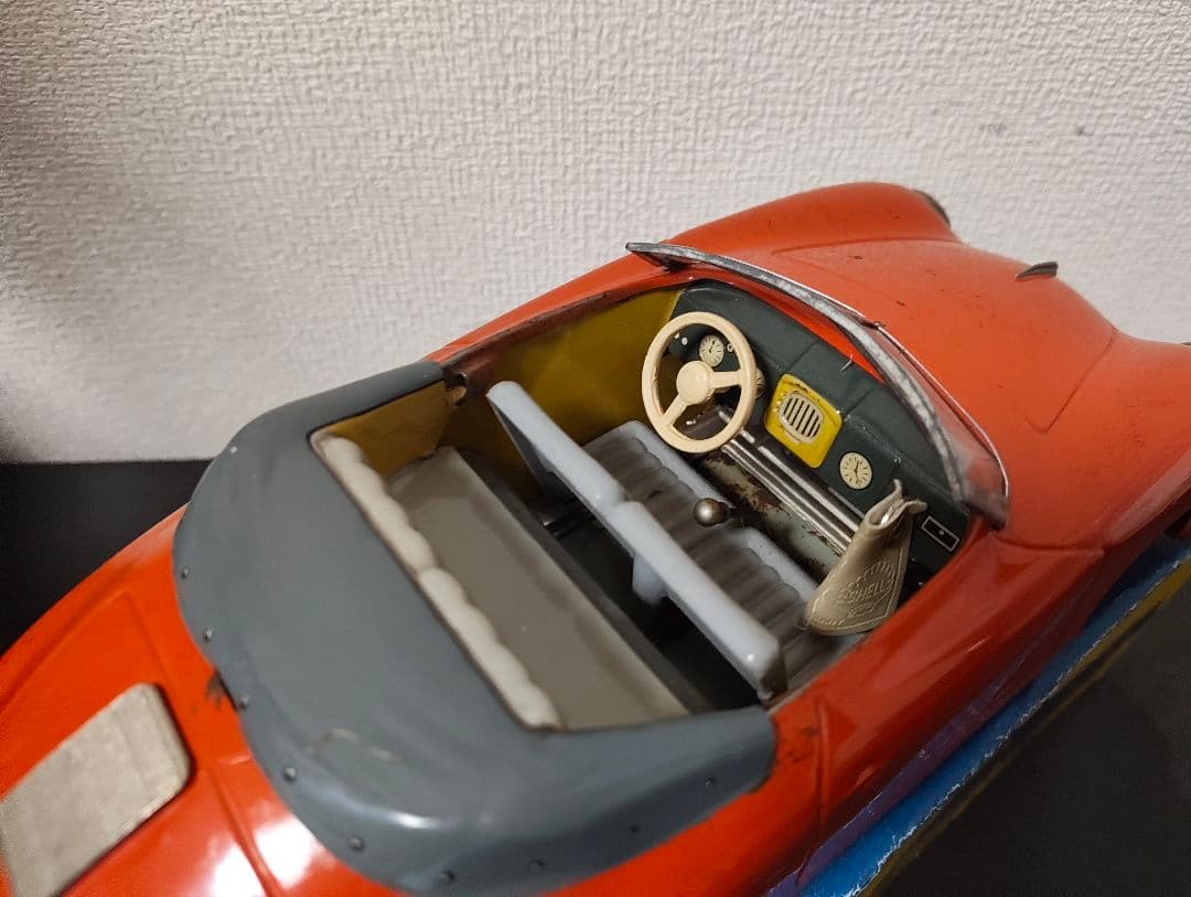 DISTLER　ディストラ　ポルシェ365　ドイツ製　　全長25cm　赤色
