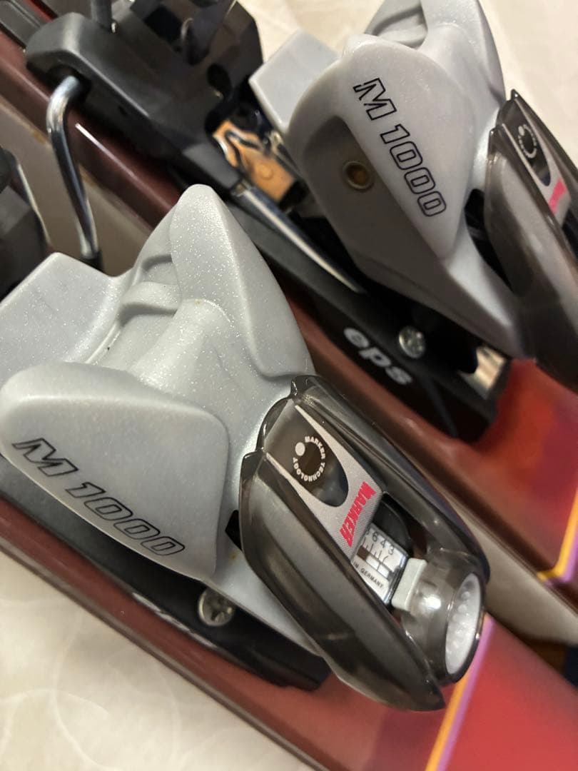 テディーベア 140cm マーカー M 1000 スキー、ビンディング　送料無料