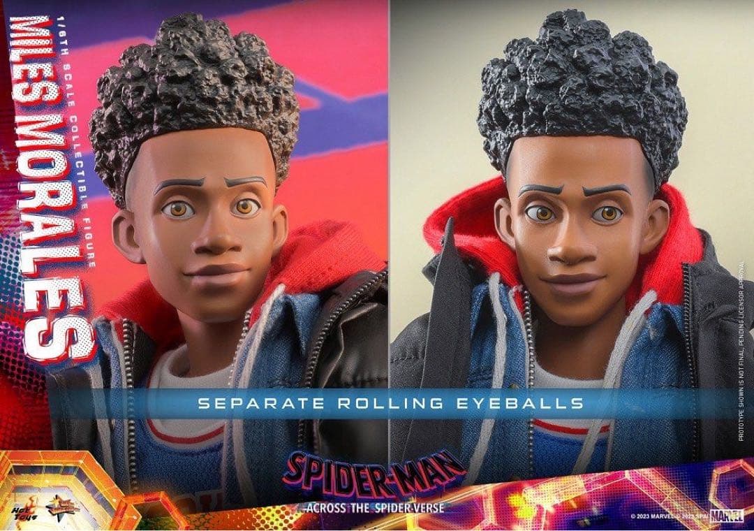 ホットトイズ MMS710 スパイダーマン マイルス・モラレス1/6 フィギュア