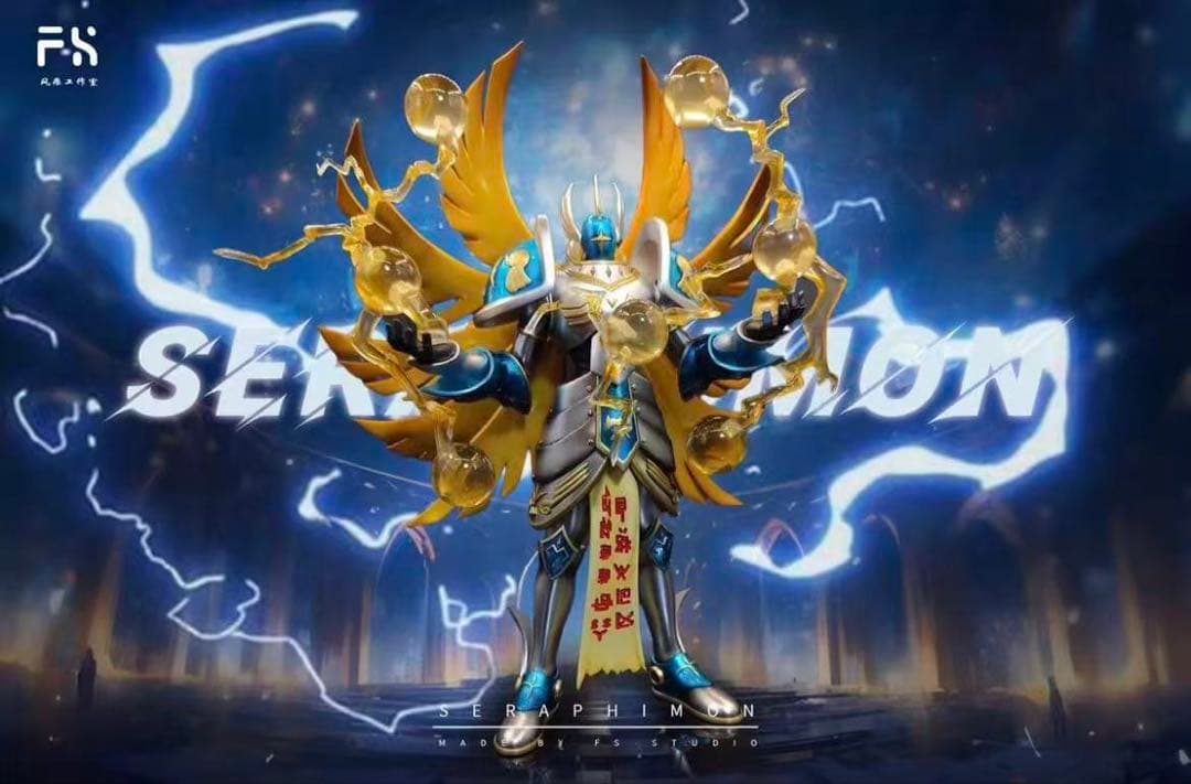 デジモン セラフィモン 樹脂フィギュア ガレージキット
