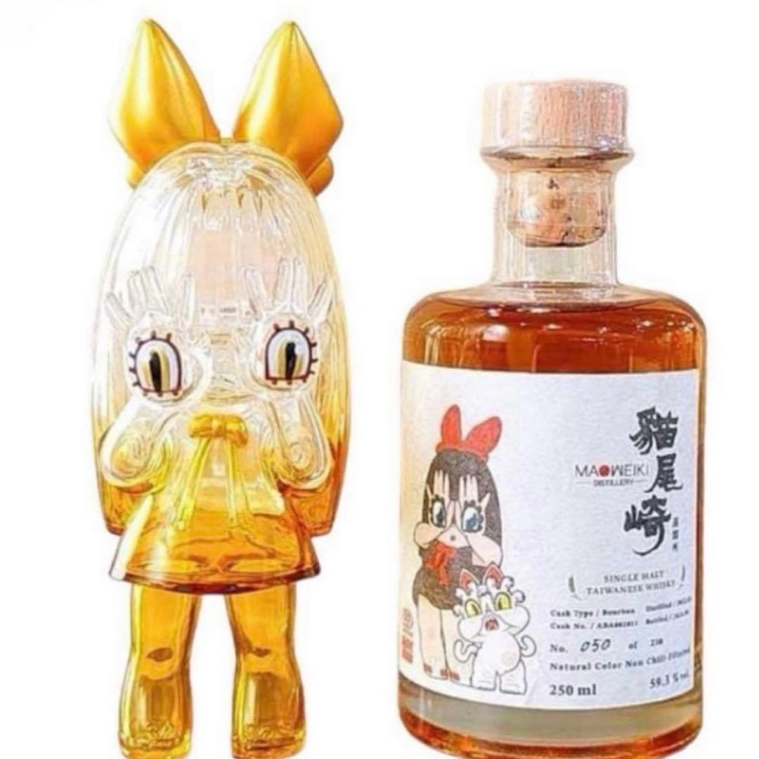 GRAPE BRAIN 手目少女 猫尾崎ウイスキーコ ラボセット にぎるちゃん