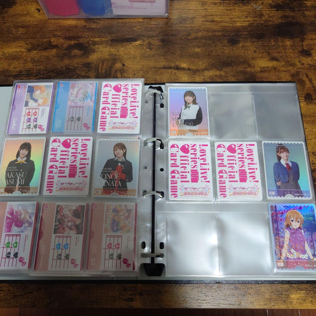 「引退品」ラブライブ！トレーディングカードコレクションファイル付