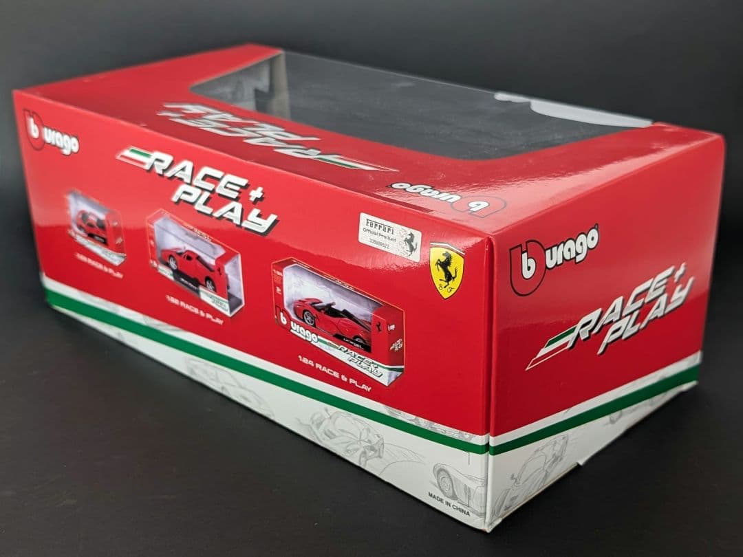 ブラーゴ 1/18 フェラーリ FXX K EVO メタリックレッド