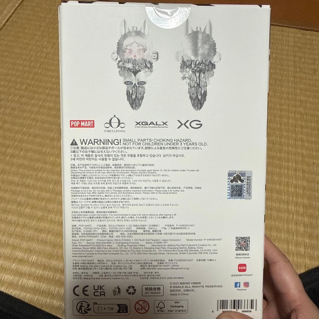 SKULLPANDA x XG ぬいぐるみ・マスコット 日本限定